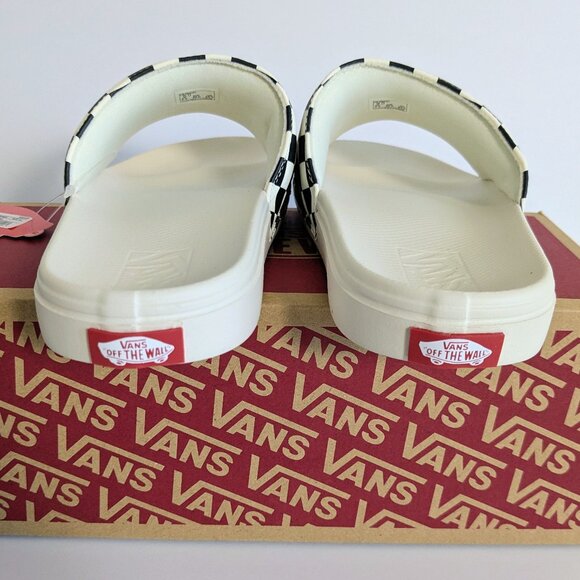 VANS Women's La Costa Slide On Checkerboard Sandal Size 9 NWB - Picture 6 of 8
